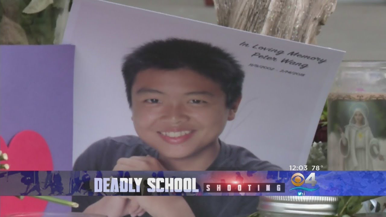 Viewing Held For School Shooting Victim Peter Wang