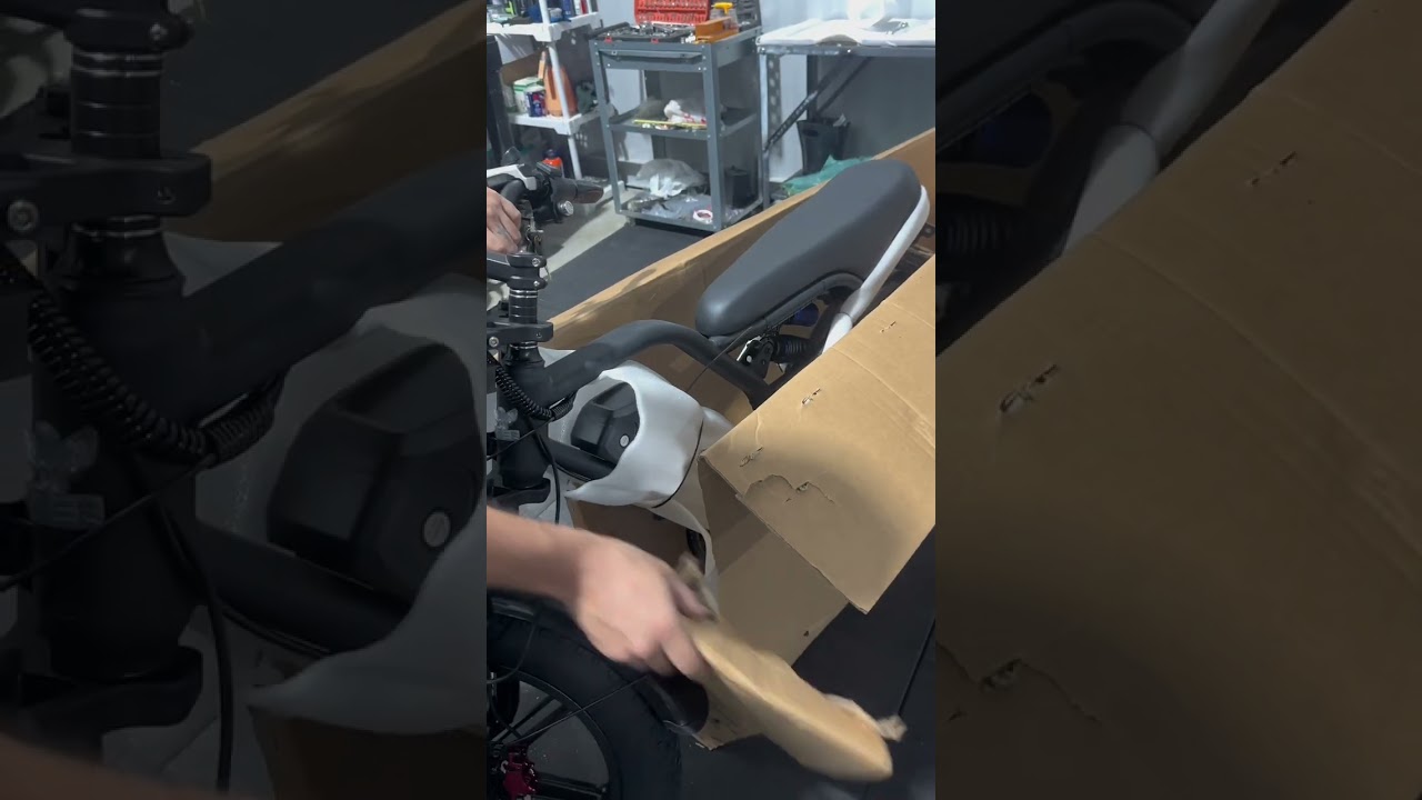 Passo a passo Montagem ebike Zurbe Evee 1000w 48v20ah