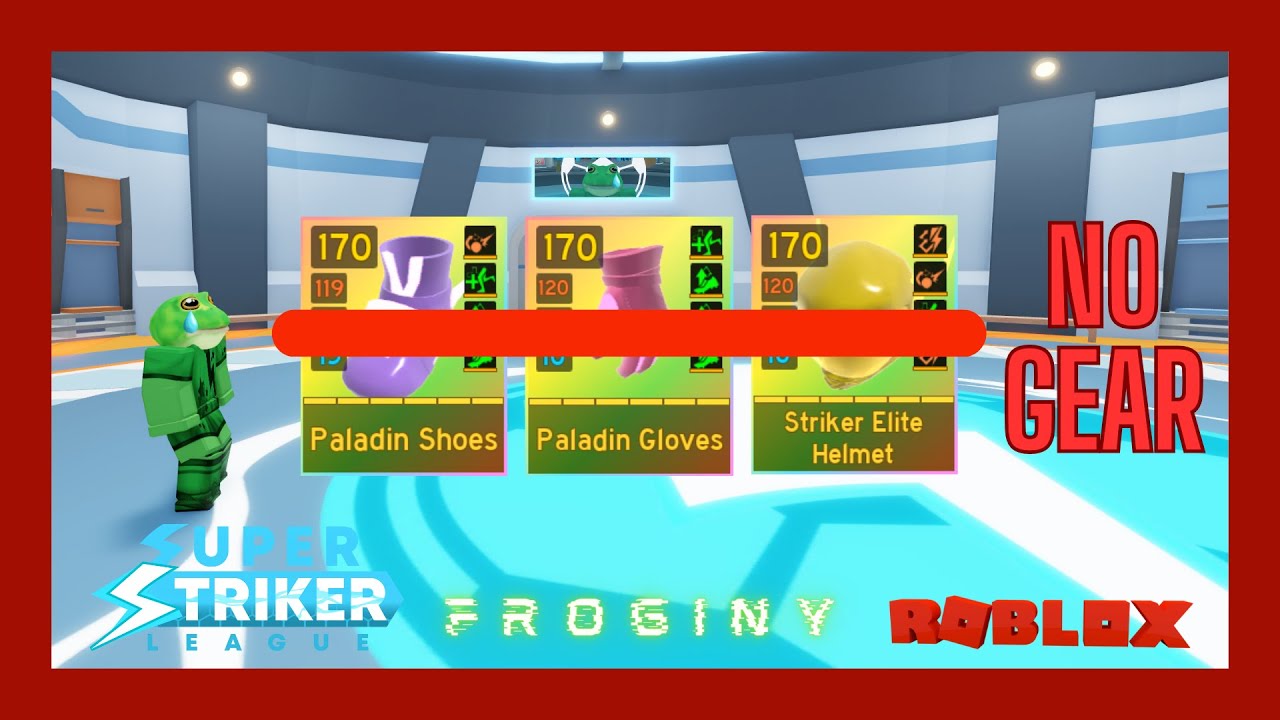 No Gear Challenge! (Roblox Super Striker League)