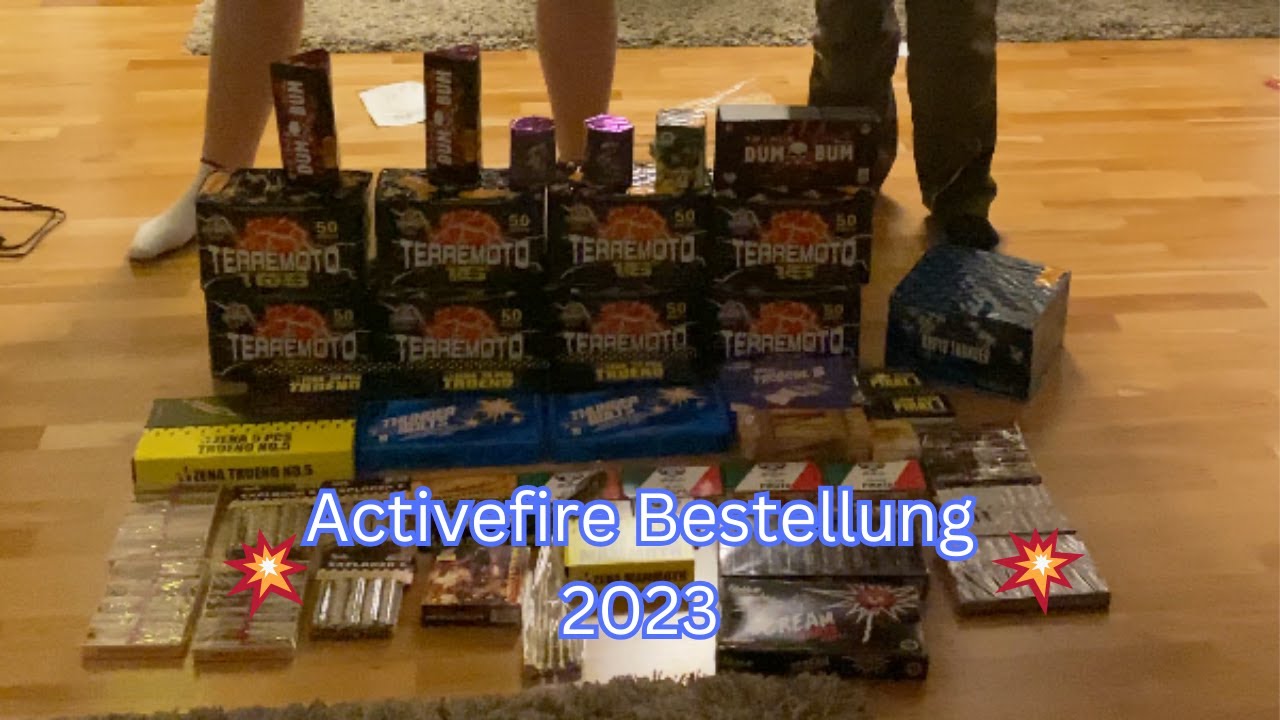 Unsere Activefire Bestellung 2023💥🧨