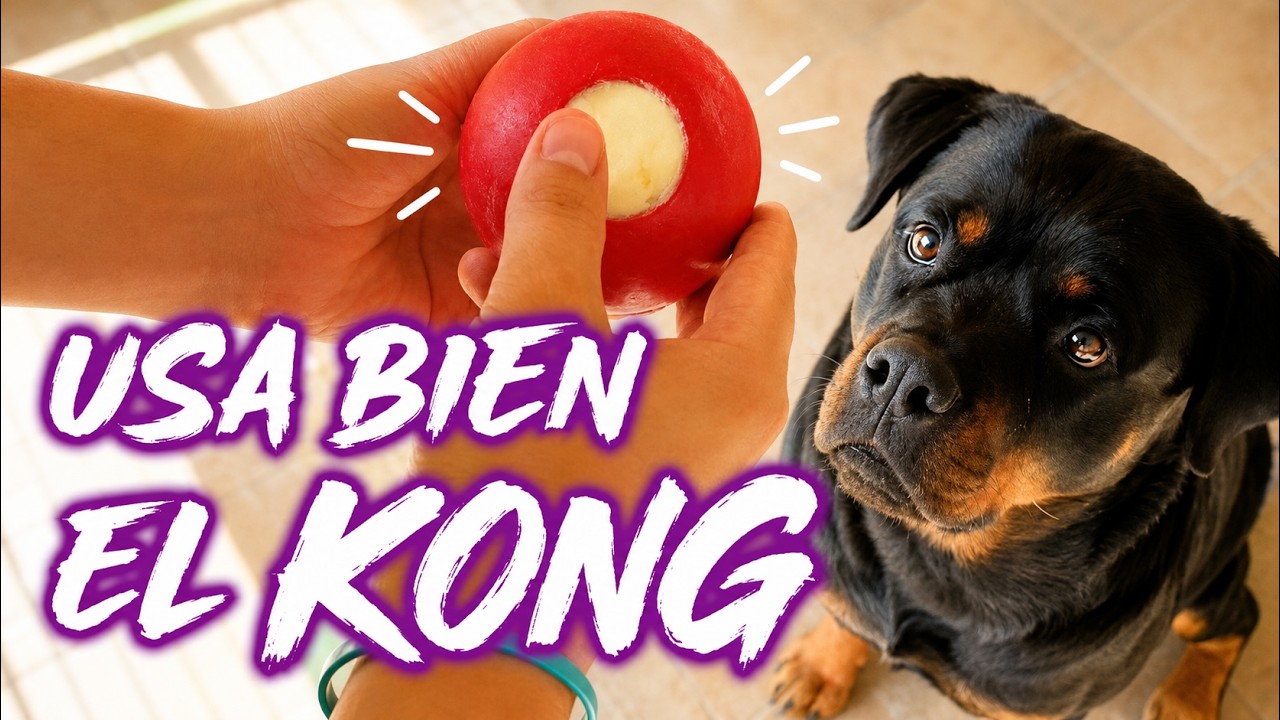 ⚠️ Aprende [CÓMO usar el KONG] para PERROS (Curso tutorial) 🧶 Todos LOS PASOS FÁCIL- 3ª PARTE