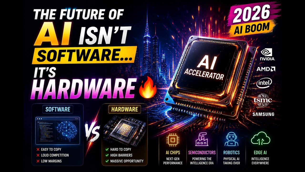The Future of AI Isn't Software... It's Hardware 🔥| 2026 AI Boom