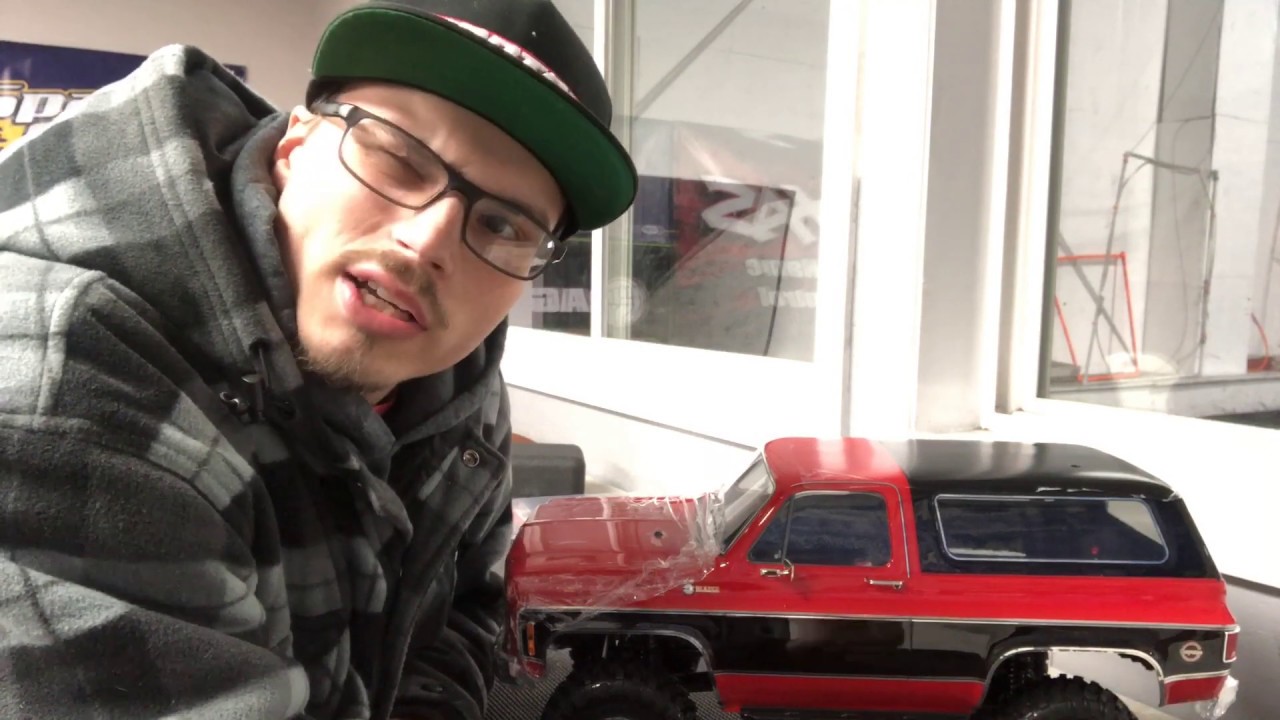 Traxxas TRX4 Blazer Unboxing/Test Drive