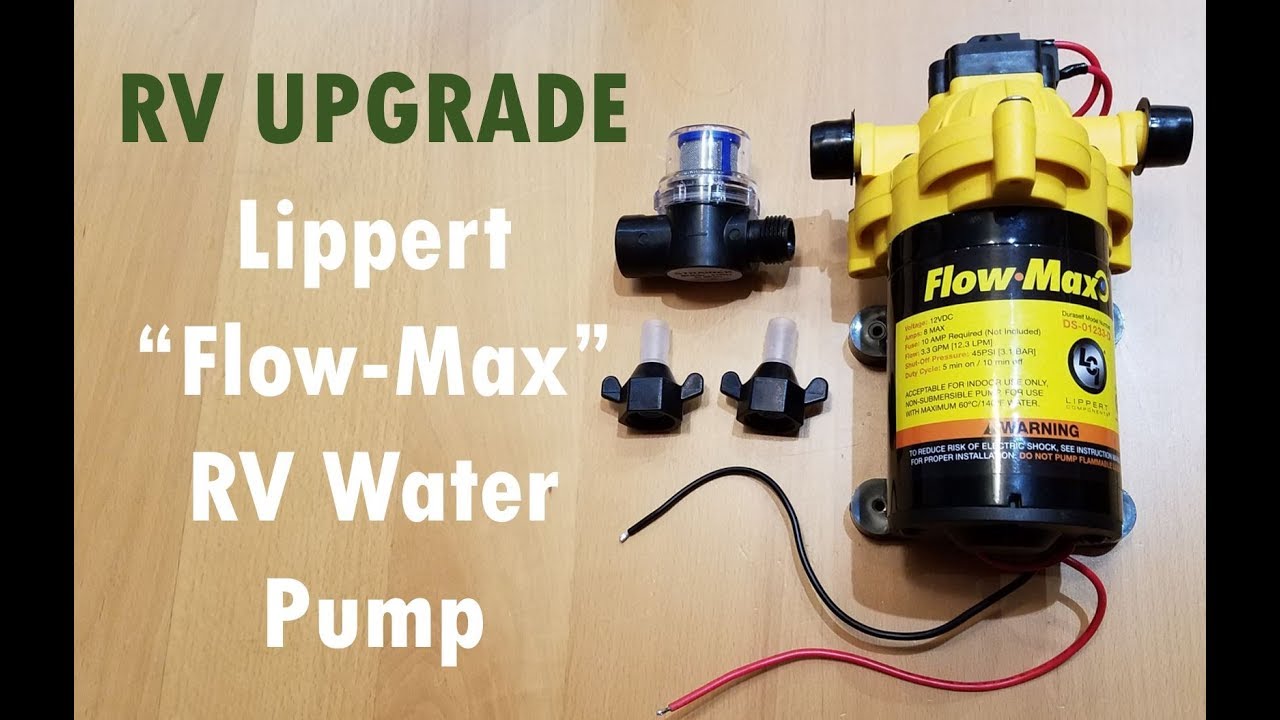 RV UPGRADE!! - Lippert Water Pump
