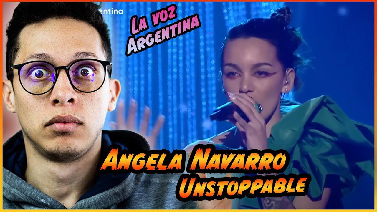 REACCION || a Ángela Navarro - “Unstoppable”- Shows en vivo 16vos - La Voz Argentina 2022