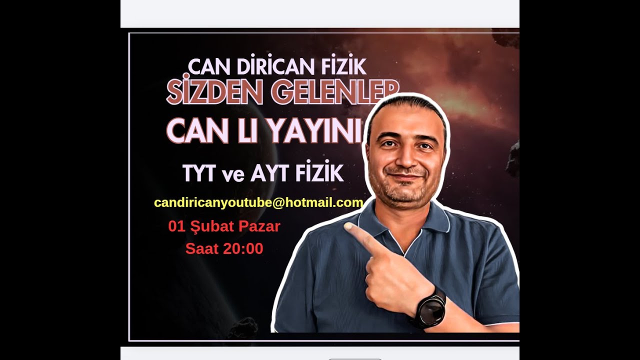 01 Şubat Sizden Gelenler Soru Çözümü CAN lı Yayını (1 Şubat 2026)