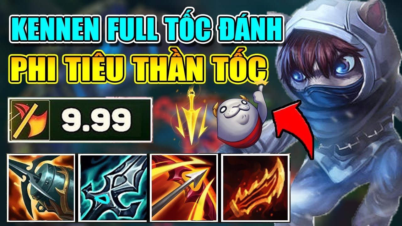 PHI TIÊU TỐC ĐỘ ÁNH SÁNG VỚI KENNEN FULL TỐC ĐÁNH URF 2023