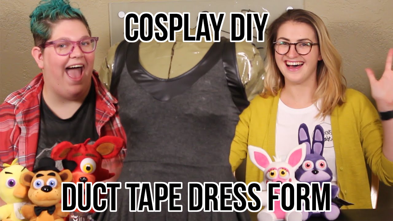 Cosplay DIY: Duct Tape Dress Form