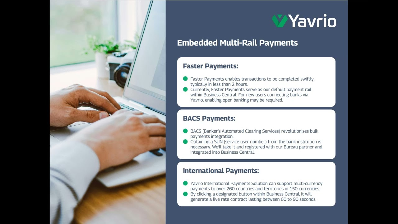 Unlock the Next-Gen Banking Experience within Business Central with Yavrio