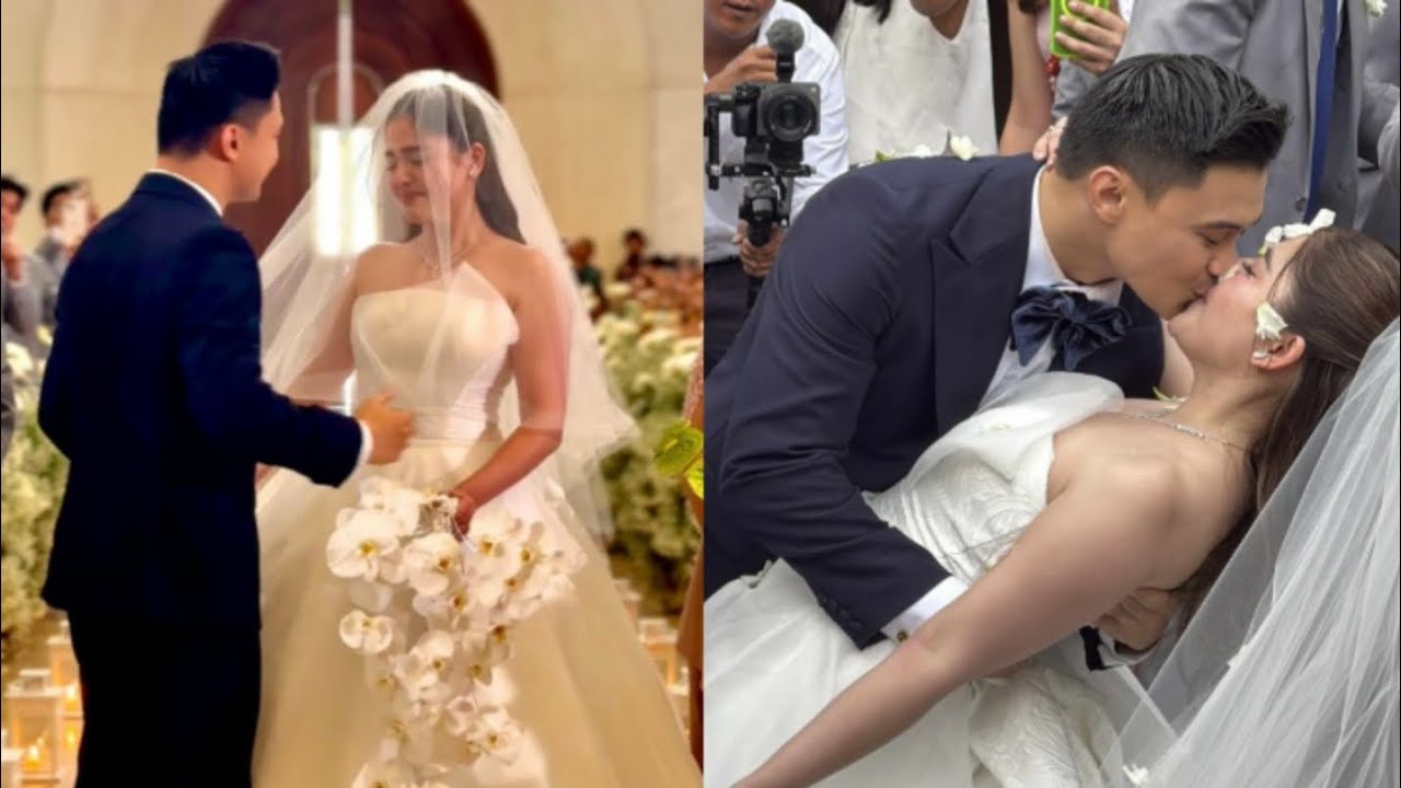 Shaira Diaz, EA Guzman tie the knot in Silang, Cavite