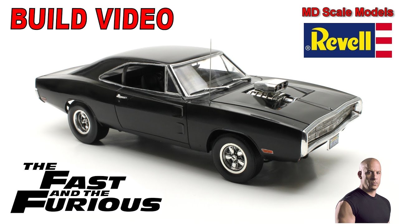 Build Video - Dom's Dodge Charger (Fast & Furious) 1:24 by Revell