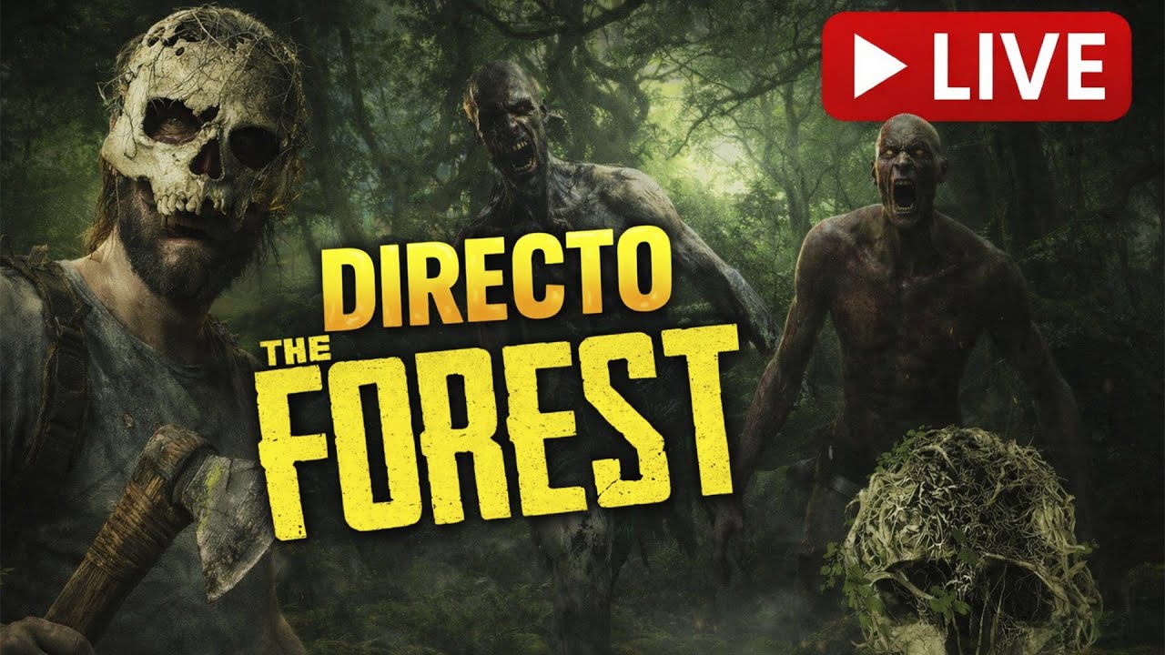 THE FOREST 😱 Día 2 sobreviviendo… esto ya se está complicando