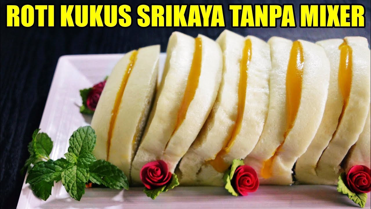 Roti Srikaya Kukus Tanpa Mikser | Teknik Autolysis