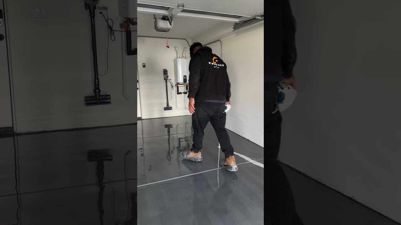 Creating a 3D Effect with Metallic Epoxy #3DEpoxy #InnovativeFlooring