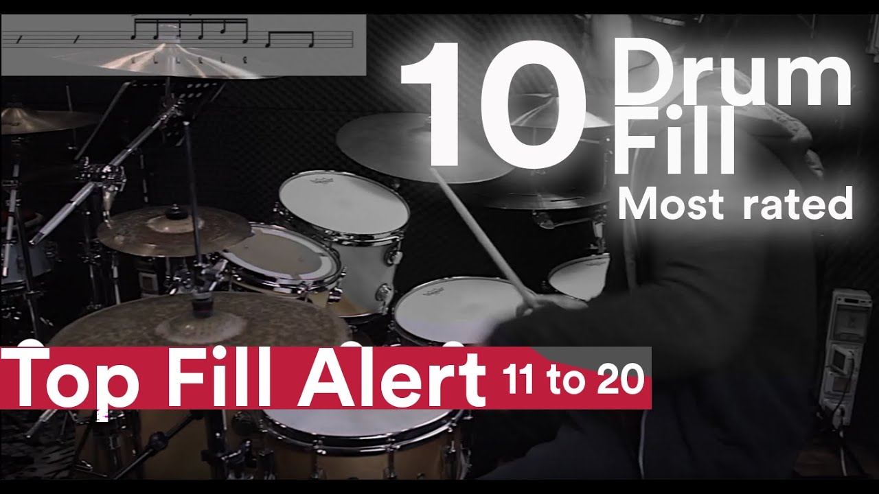 10 DRUM FILLS