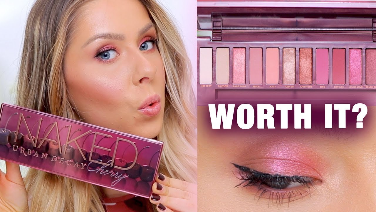 URBAN DECAY NAKED CHERRY EYESHADOW PALETTE REVIEW