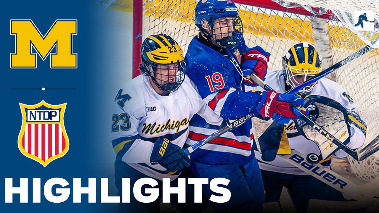 Michigan vs USA U18 | NCAA College Hockey | Highlights - January 03, 2026