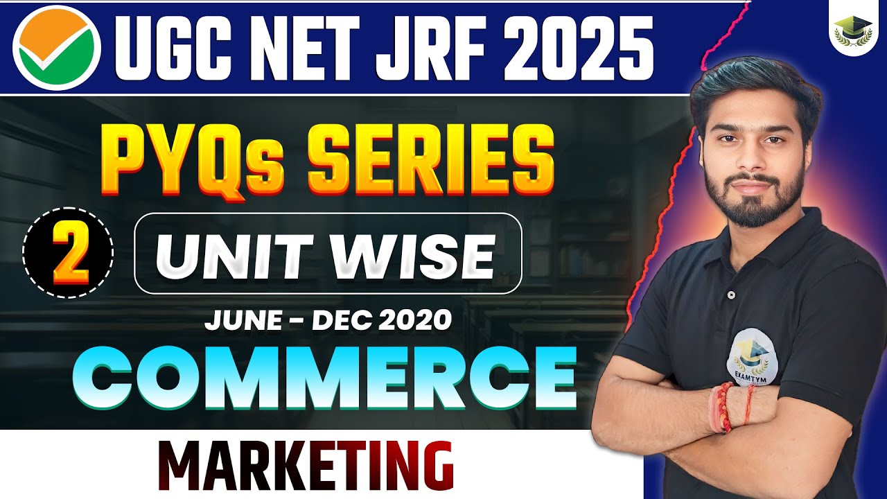 UGC NET Commerce PYQs Decode Lab | Marketing PYQ 2020 with Detailed Solutions | EXAMTYM