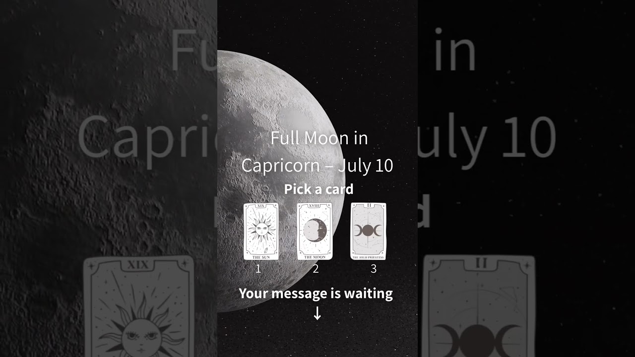 Full Moon Guidance (July 10)