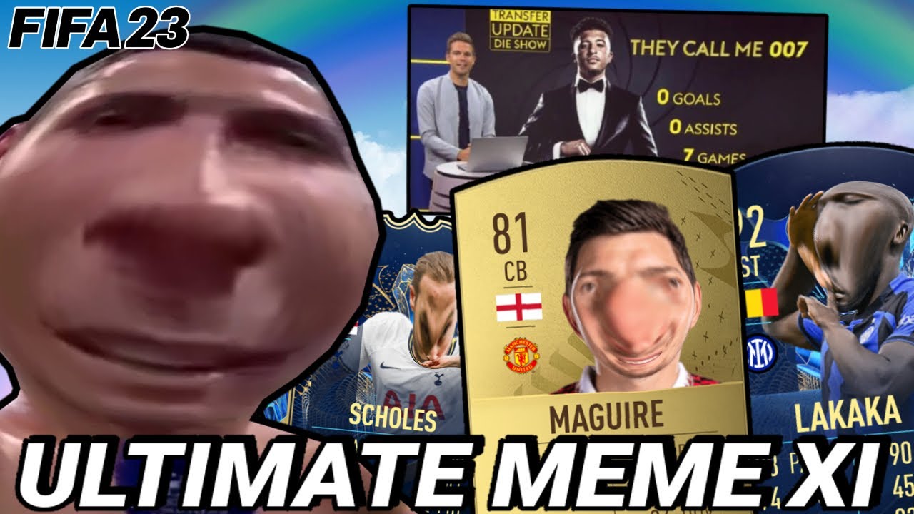 using a MEME TEAM in FIFA 23...