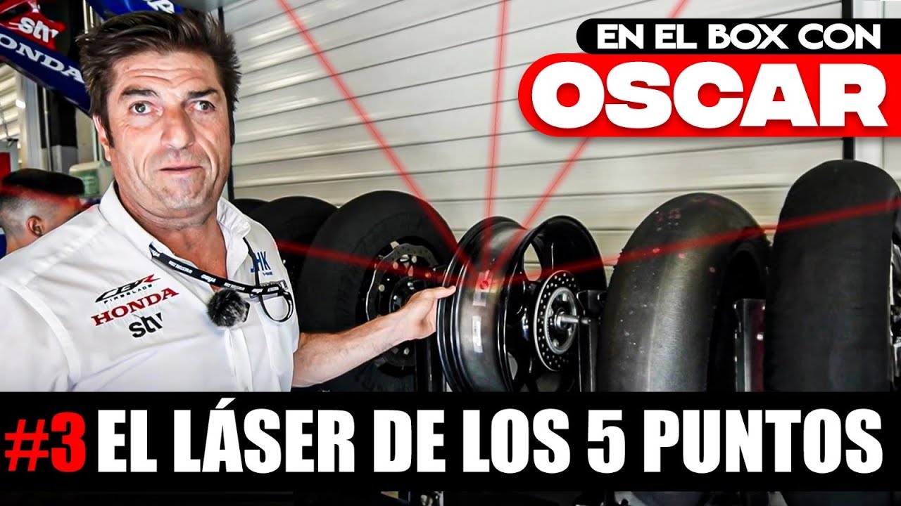 5 LÁSERS MIDEN LA PRESIÓN DEL NEUMÁTICO | MOTOGP