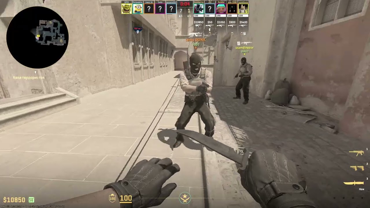 первое поражение на канале #counterstrike2
