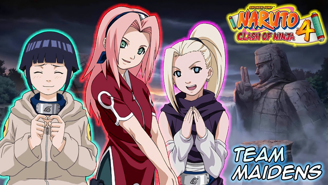 Naruto gekitou ninja taisen 4 -three man cell team maidens