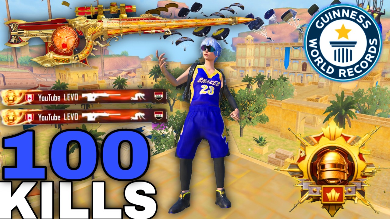 100 KILLS!😱REALLY All CONQUEROR PLAYERS LANDED in HERE🔥 pubg mobile