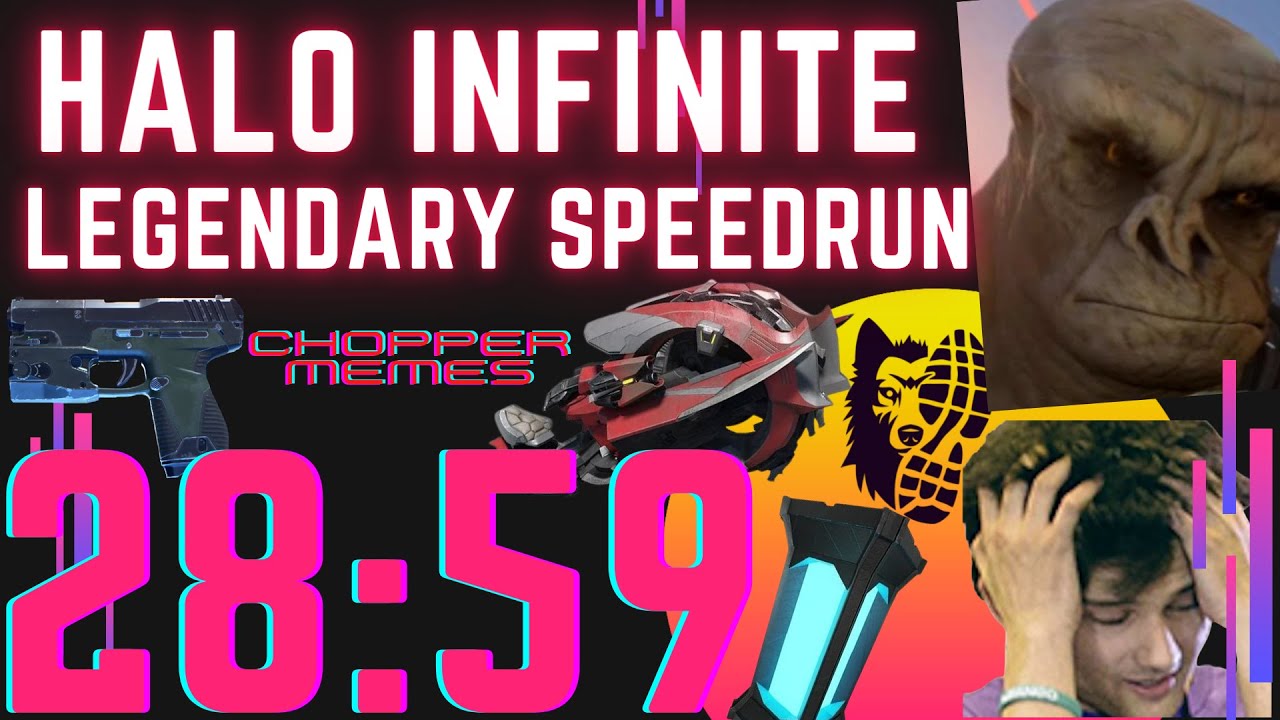 Halo Infinite Legendary Speedrun In 28:59