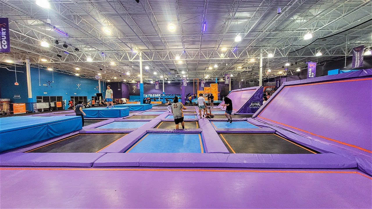 FULL Tour And Review Of Altitude Trampoline Park, In Sanford Florida! | Tips, Tricks, and More!