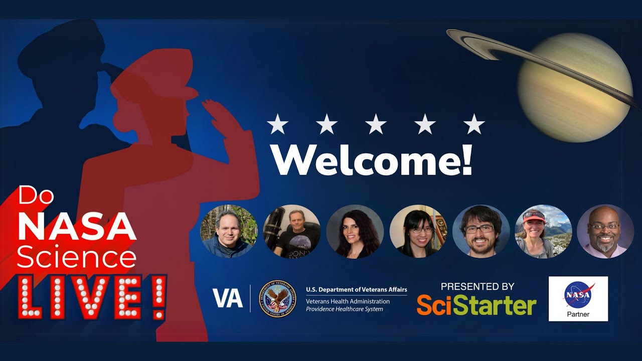 An introduction to Do NASA Science LIVE for Service Members, Veterans and their Families