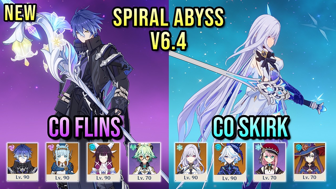 C0 Flins & C0 Skirk | NEW Spiral Abyss 6.5 | Genshin Impact
