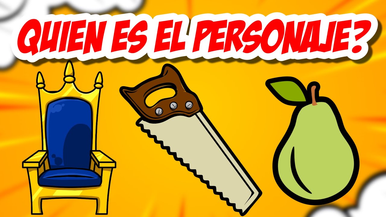 OBSERVA LAS IMAGENES Y DESCUBRE EL PERSONAJE #3