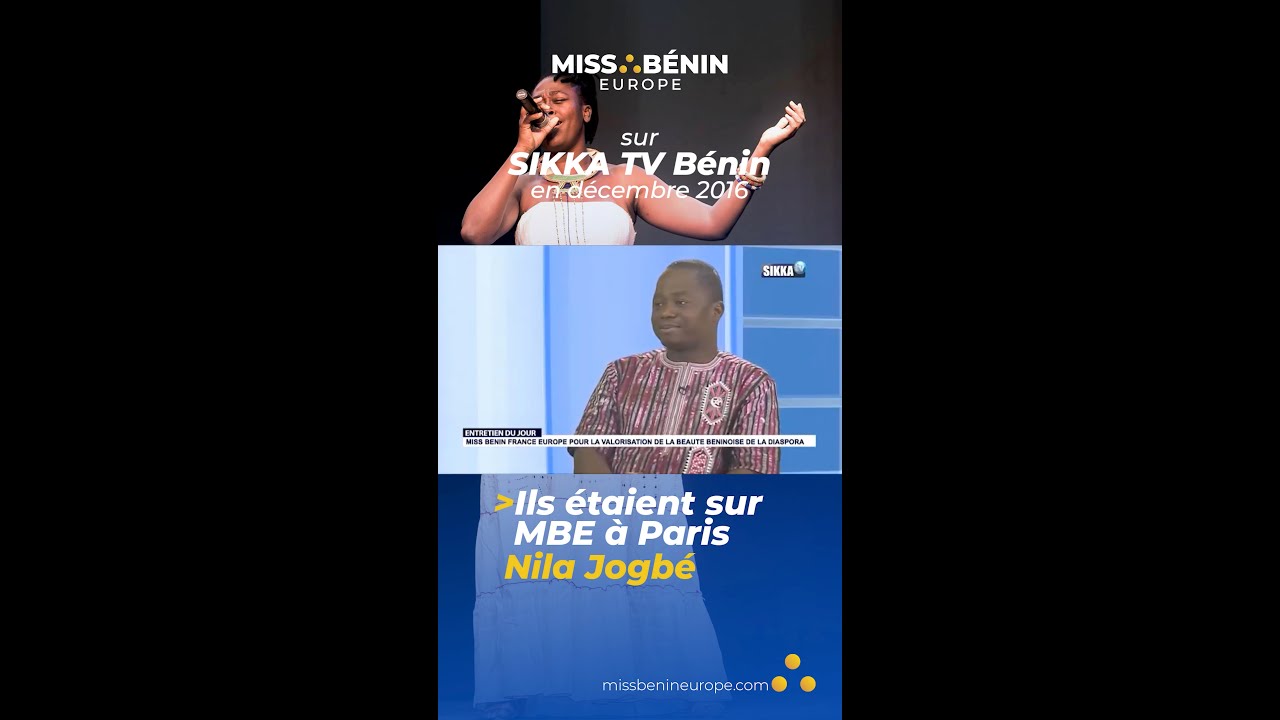 MISS BENIN Europe™ - Décembre 2016, M. Codjovi Tossou, Fondateur du Concours sur SIKKA TV