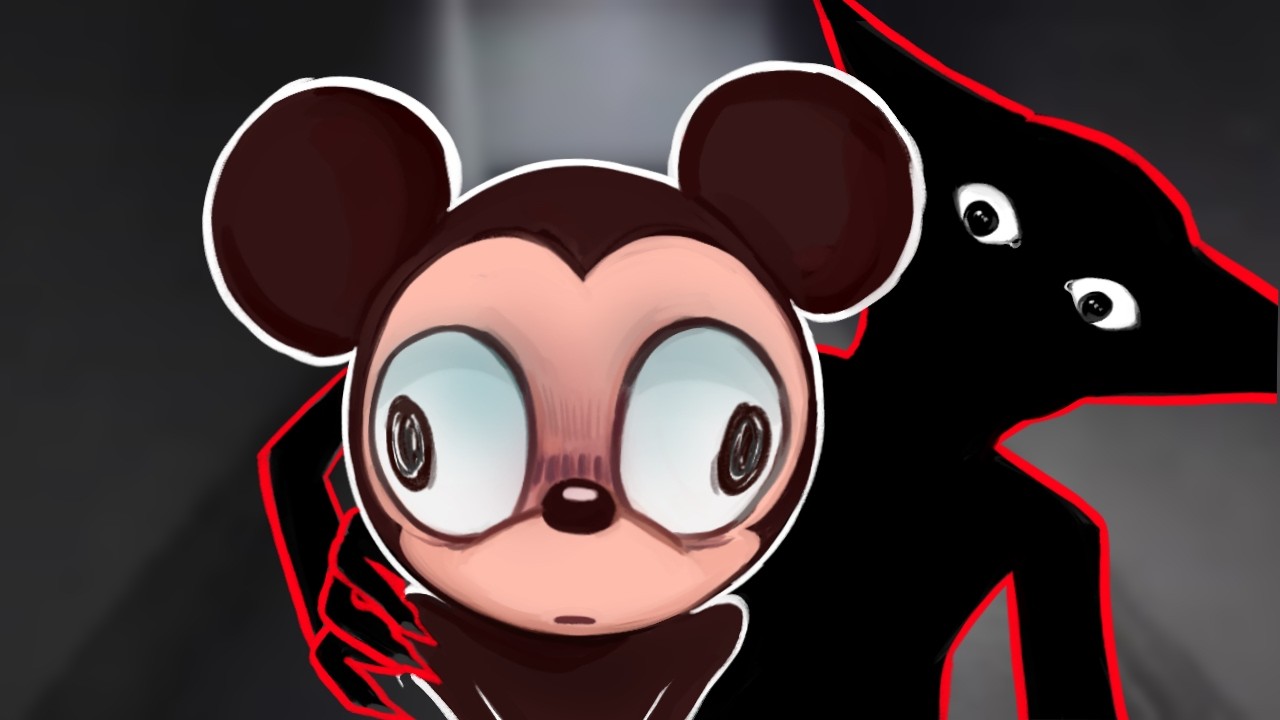 MICKEY играет в ROBLOX MONOCHROME