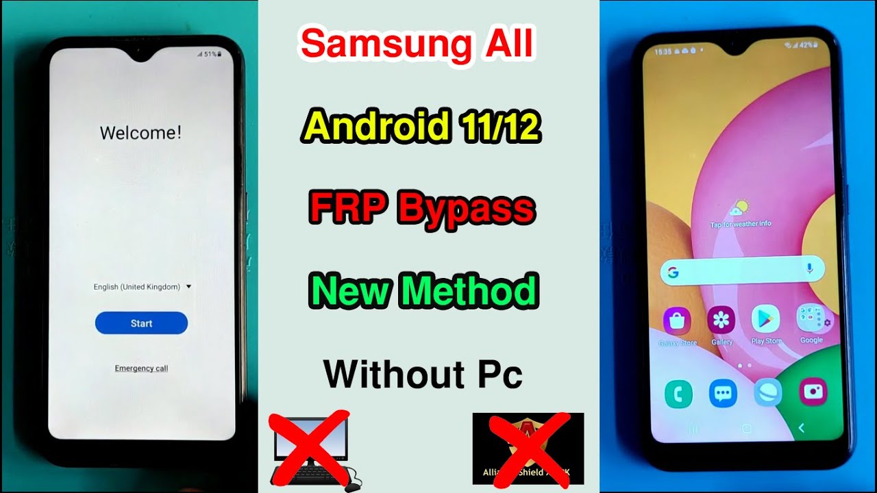 Samsung All Android 11/12 FRP Bypass | A01/A20/A30/A50/A51/A70/A71 Gmail Lock/Google Account Remove