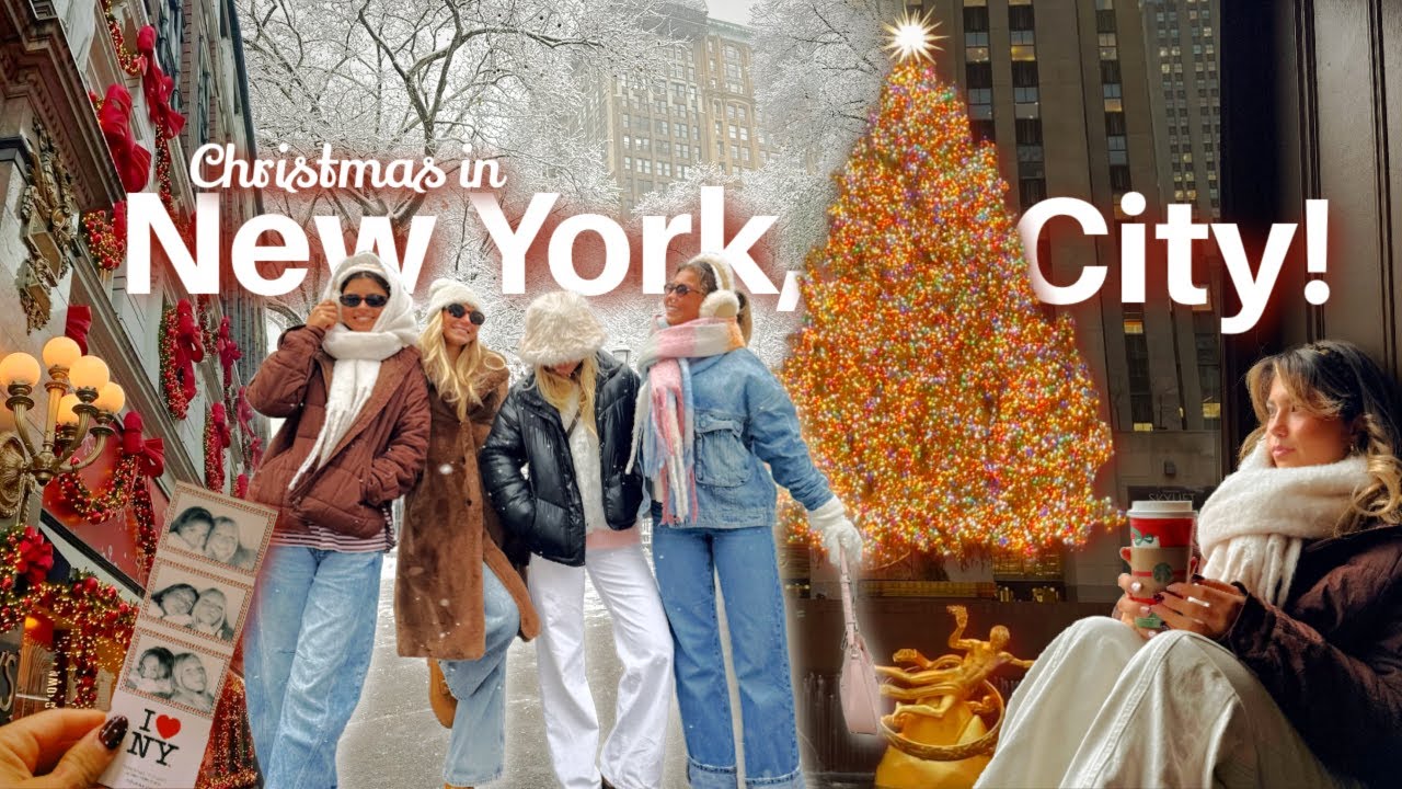 A GIRLS TRIP TO NEW YORK || Vlogmas Day 9