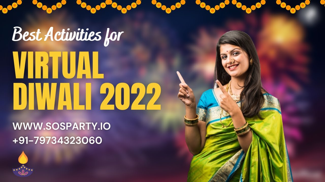 Virtual Diwali Celebration Event Ideas and Activities for Office Employees | Call us +917973432360