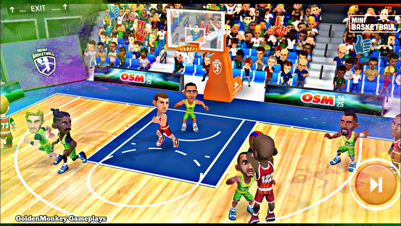 Mini Basketball 🏀 Gameplay Walkthrough (iOS & Android) Part1 #gameplay #minibasketball #trending