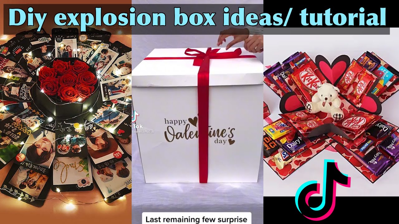 DIY EXPLOSION BOX IDEAS / TUTORIAL |TIKTOK COMPILATION