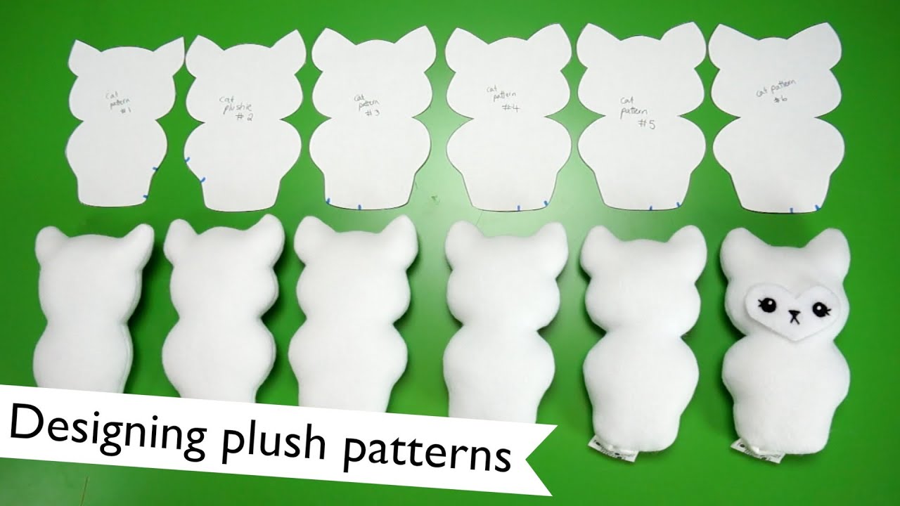 How I design plushie patterns | @laurenfairwx
