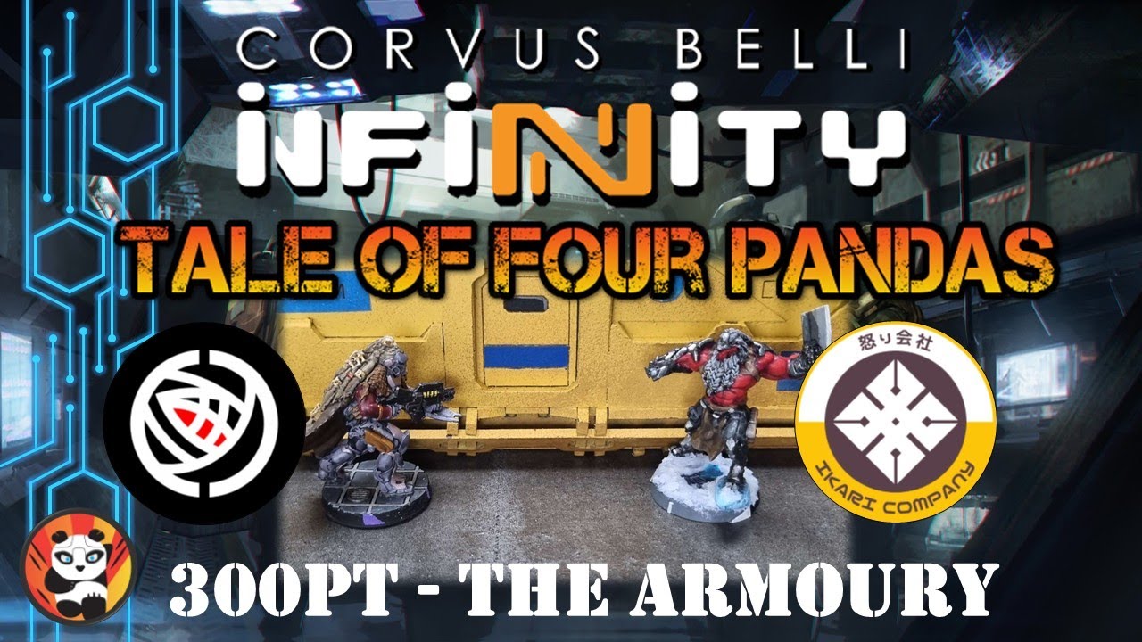 Fast Panda Gaming: Infinity Battle Report - The Armoury (Ikari Company vs Morat Aggression Force)