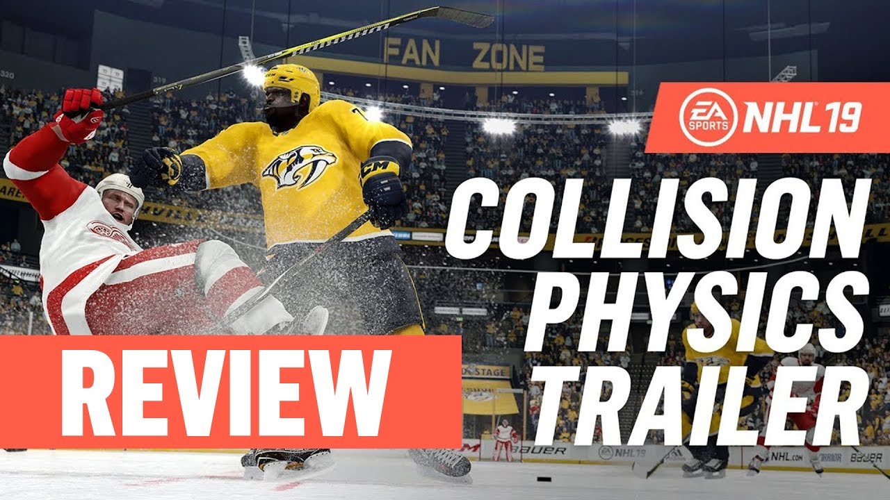 NHL 19 TRAILER | COLLISION PHYSICS, ENDURANCE AND STAMINA DETAILS & NO MORE AI DEFENSE?