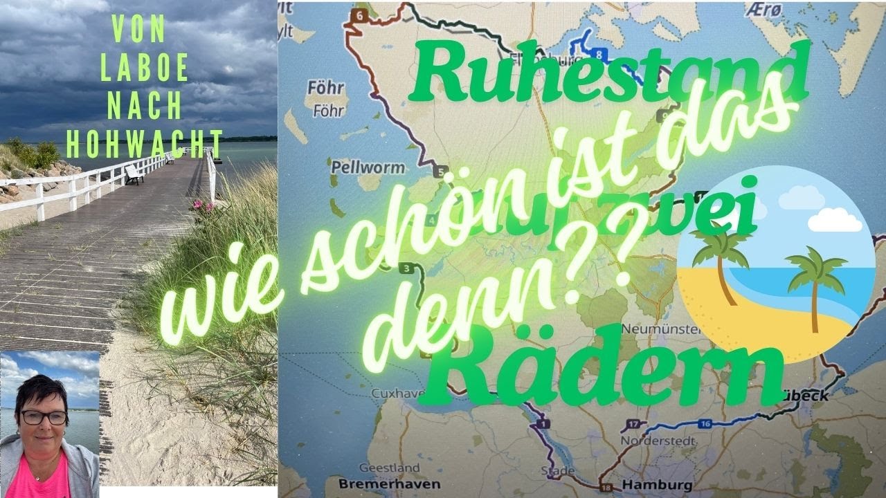 Ruhestand auf zwei  Rädern, Tag12, von Laboe nach Hohwacht