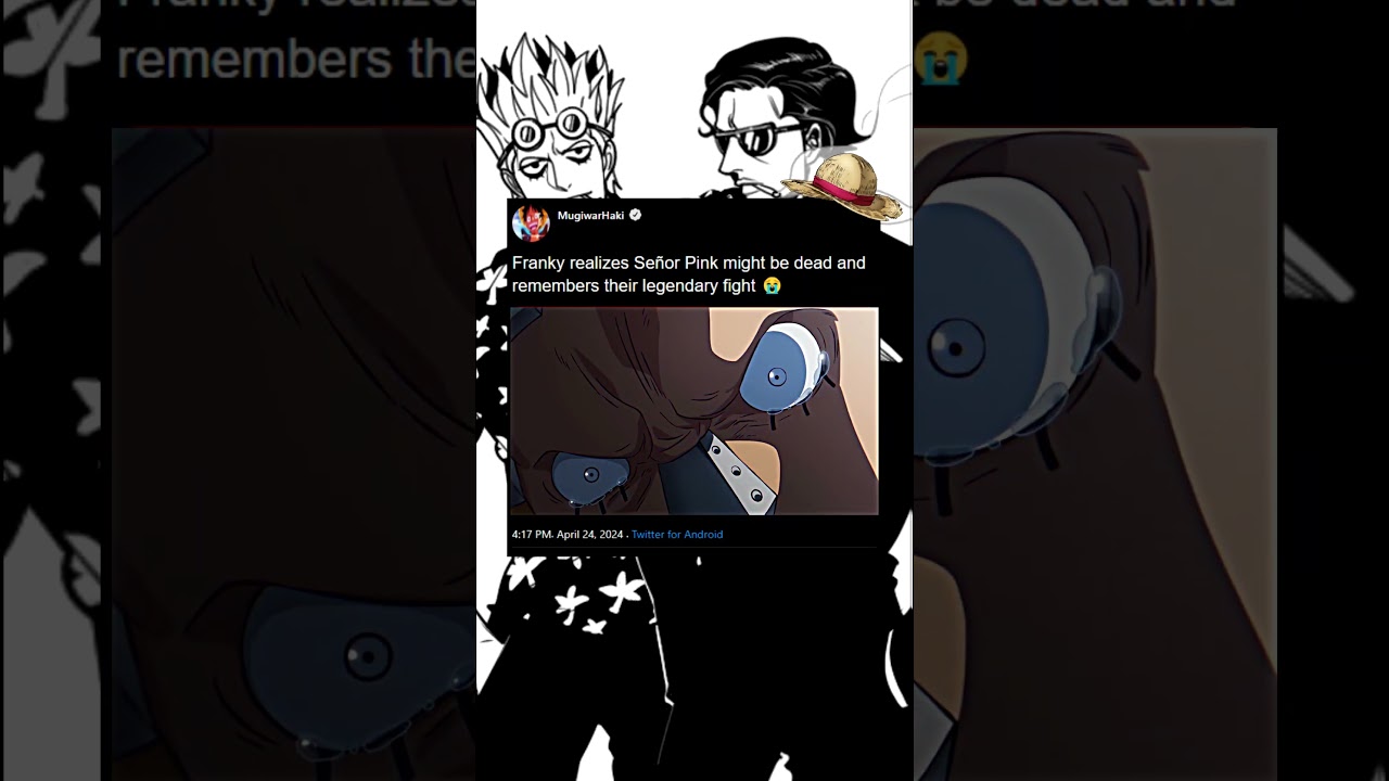 Franky reacts to S-Shark using Senor Pink's fruit #franky #1101 #reaction #sad