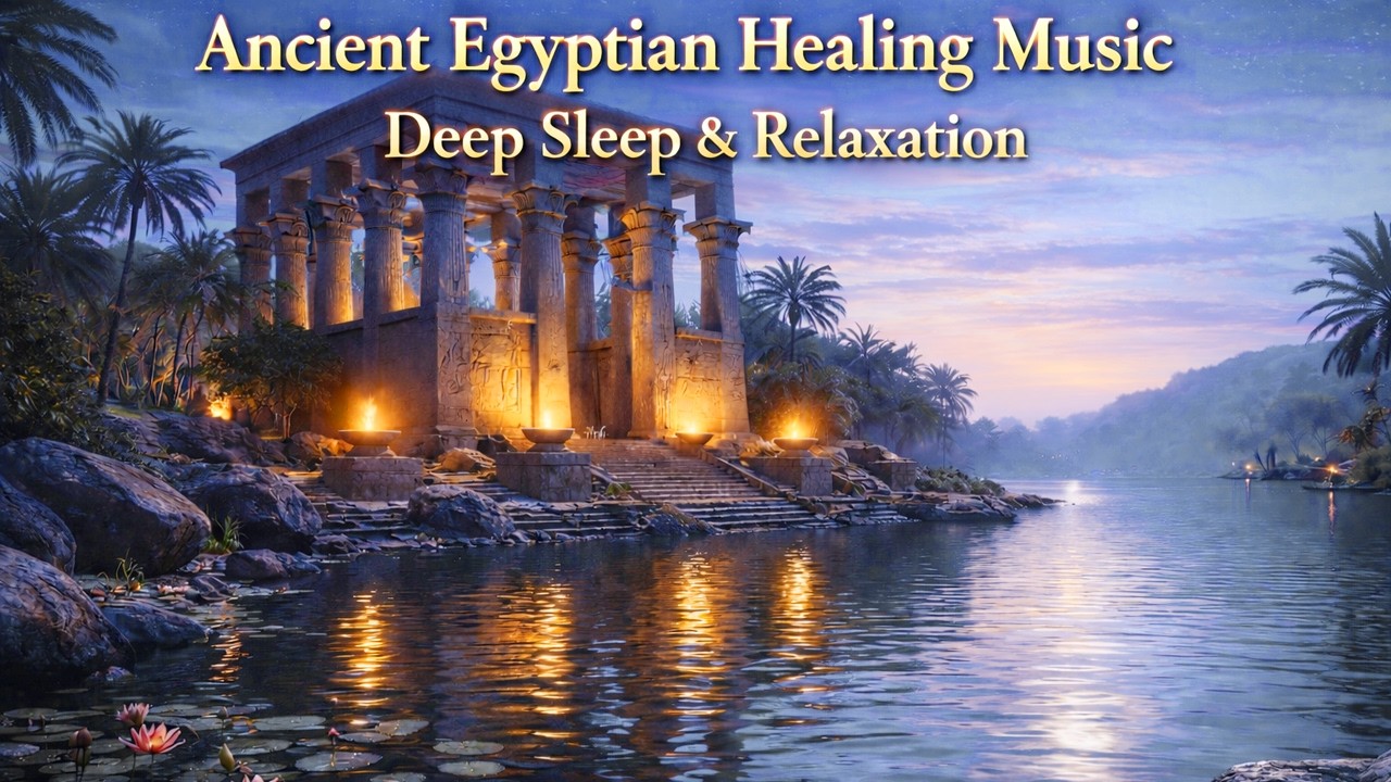 The Grand Temple | 528Hz Ancient Egyptian Healing Music | Deep Relaxation & Sleep