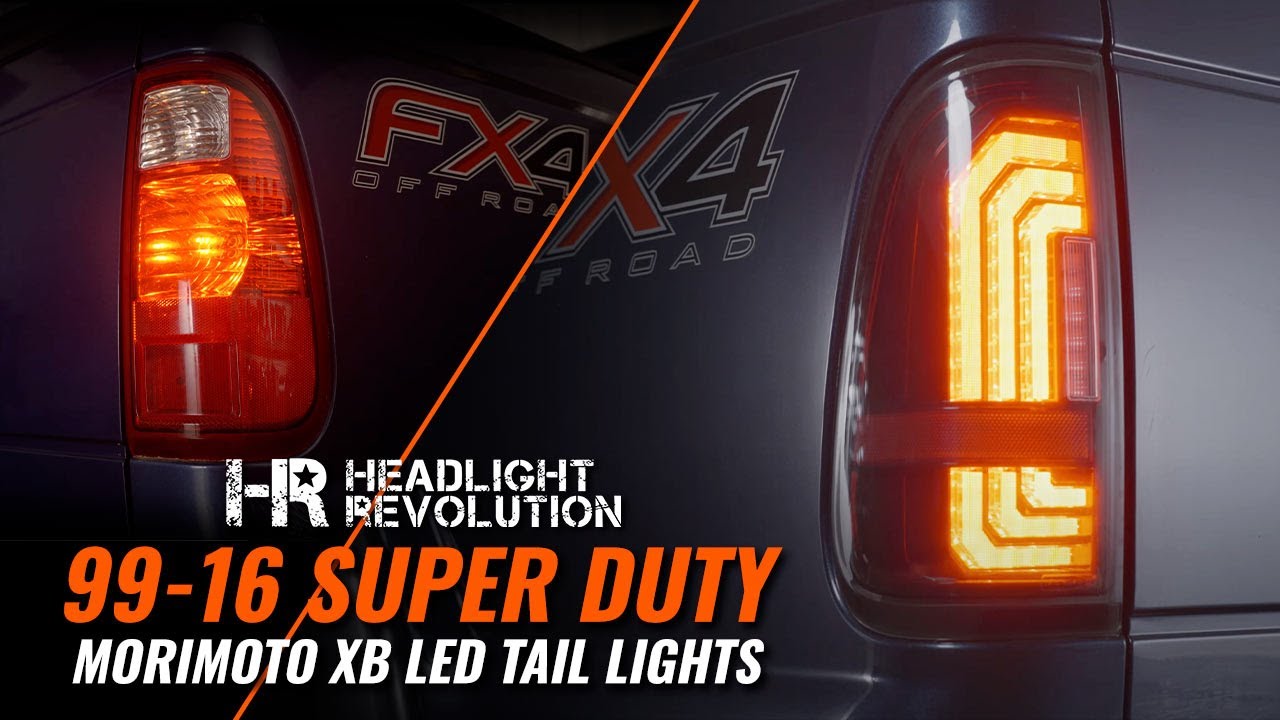 The Best Upgrade For The 99-16 Super Duty, New Tail Lights From Morimoto! | Review & Installation