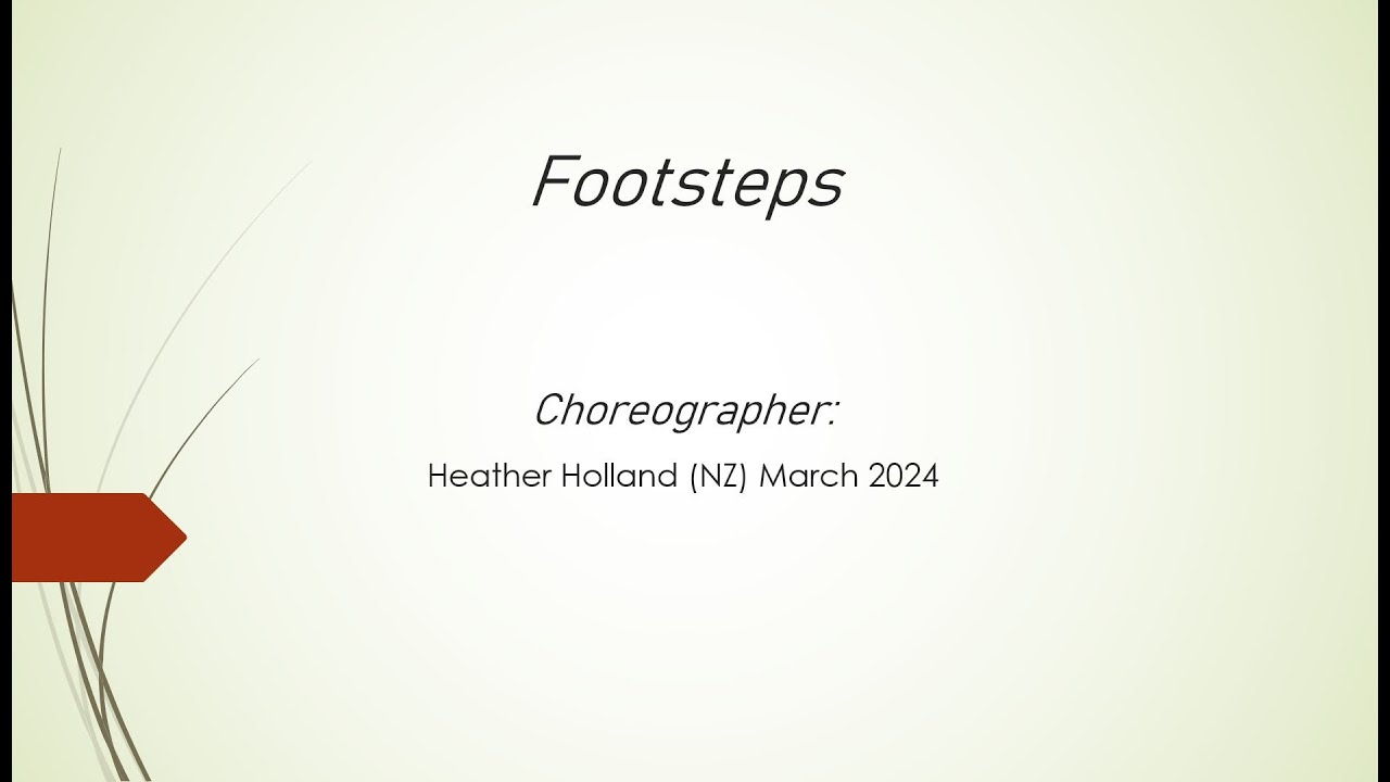 Footsteps Line Dance