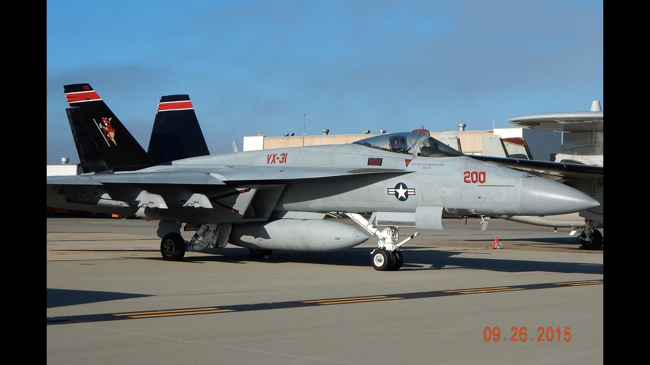 Static Display Videos of Aircraft at Point Mugu Naval Base 2015 Airshow