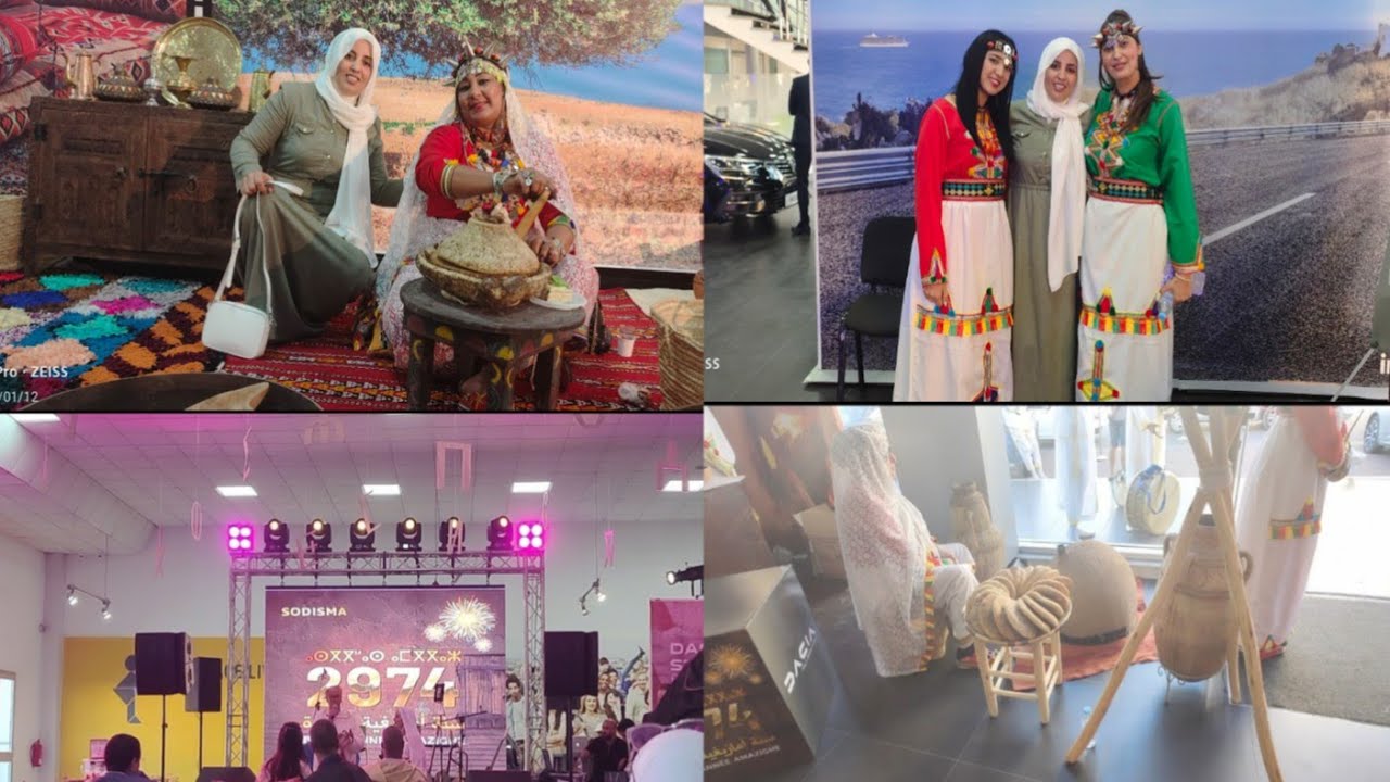 الإحتفال بي راس السنة الأمازيغية  2974 مع شركه SODSMA DACIA Agadir دكشي داز واعر🏃‍♀️